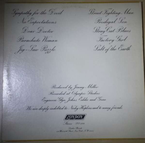 The Rolling Stones - Beggars Banquet | London Records (PS 539) - 2