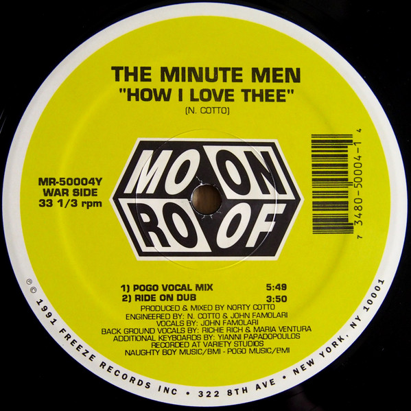 The Minutemen - All My Friends / How I Love Thee | Moon Roof (MR-50004) - main