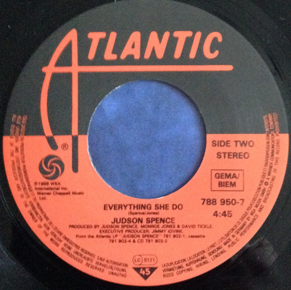 Judson Spence - If You Don't Like It | Atlantic (788 950-7) - 4