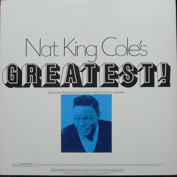 Nat King Cole - Nat King Cole's Greatest! | Capitol Records (SKAO-373) - 4 Nat King Cole - Nat King Cole's Greatest! | Capitol Records (SKAO-373) - 4