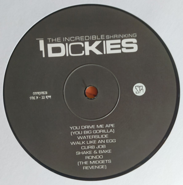 The Dickies - The Incredible Shrinking Dickies | Survival Research (SVVRCH026) - 4
