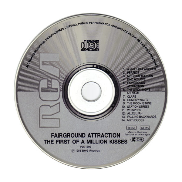 Fairground Attraction - The First Of A Million Kisses | RCA (PD71696) - 4 Fairground Attraction - The First Of A Million Kisses | RCA (PD71696) - 4