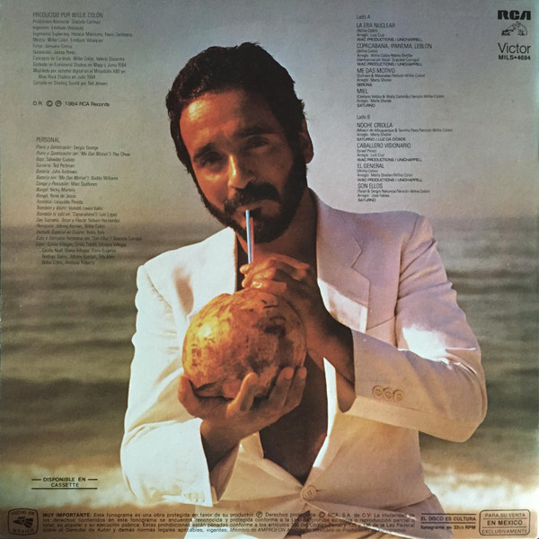 Willie Colón - Criollo | RCA Victor (MILS 4694) - 2