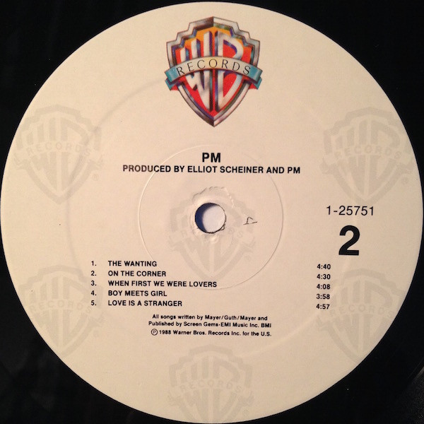 PM - PM | Warner Bros. Records (9 25751-1) - 4 PM - PM | Warner Bros. Records (9 25751-1) - 4