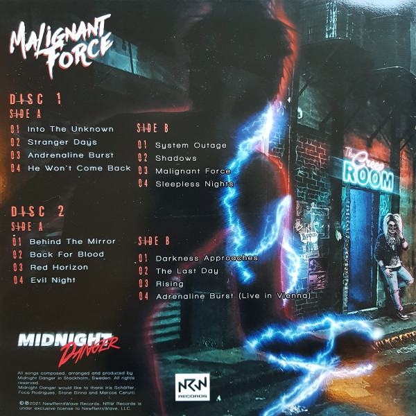 Midnight Danger - Malignant Force | NewRetroWave (NRWR044) - 4