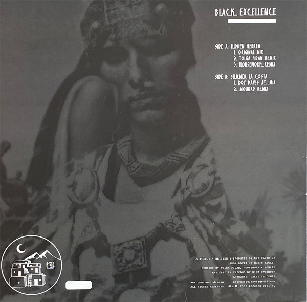 Roy Davis Jr. - Black Excellence E​.​P | P'óe Records (POE001) - 2