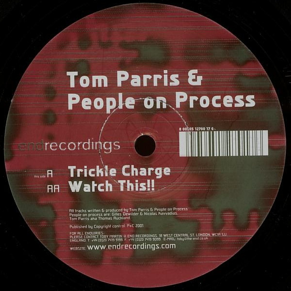 Tom Parris & People On Process - Trickle Charge | End Recordings (END043)