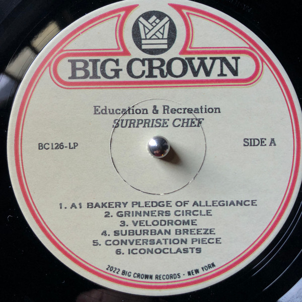 Surprise Chef - Education & Recreation | Big Crown Records (BC126-LP) - 3