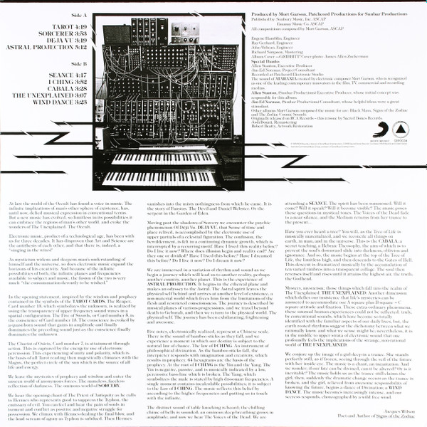 Ataraxia - The Unexplained (Electronic Musical Impressions Of The Occult) | Sacred Bones Records (SBR3034) - 2