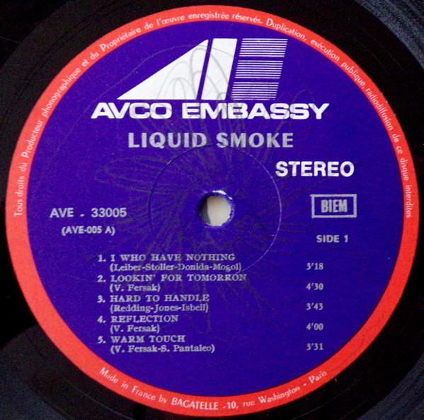 Liquid Smoke - Liquid Smoke | AVCO Embassy (AVE 33005) - 3
