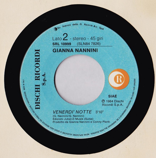 Gianna Nannini - Fotoromanza | Ricordi (SRL 10999) - 4