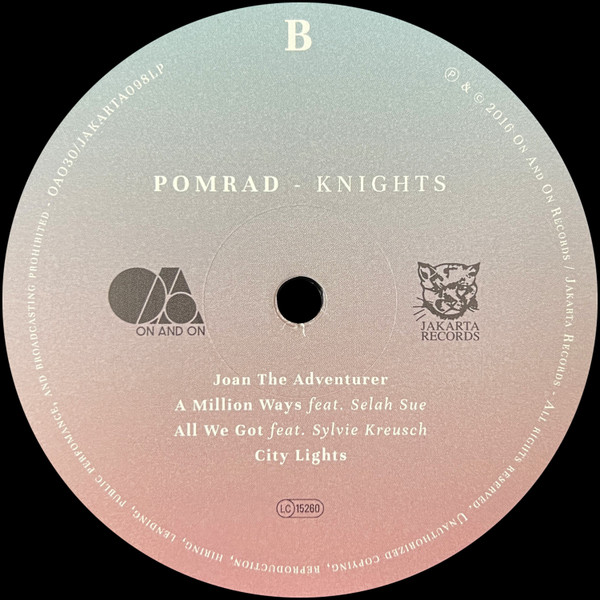 Pomrad - Knights | Jakarta Records (Jakarta098LP) - 4