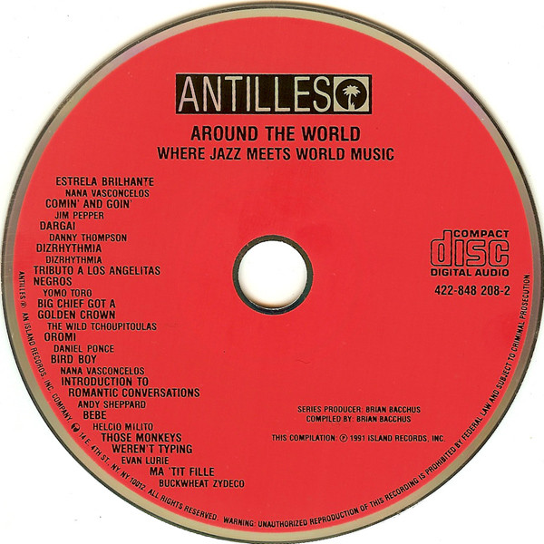 Various - Around The World - Where Jazz Meets World Music | Antilles (422-848 208-2) - 3