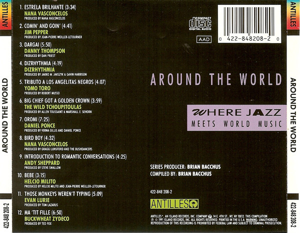 Various - Around The World - Where Jazz Meets World Music | Antilles (422-848 208-2) - 2
