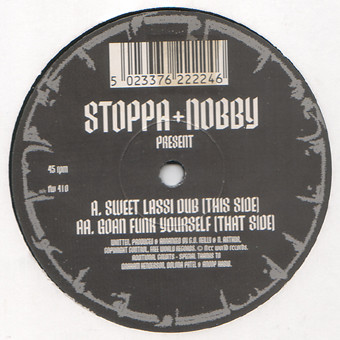 Stoppa & Nobby - Sweet Lassi Dub / Goan Funk Yourself | Free World Records (FW 410)