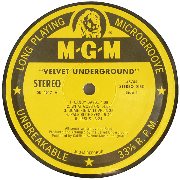 The Velvet Underground - The Velvet Underground LP | MGM Records (SE-4617) - 2 The Velvet Underground - The Velvet Underground LP | MGM Records (SE-4617) - 2