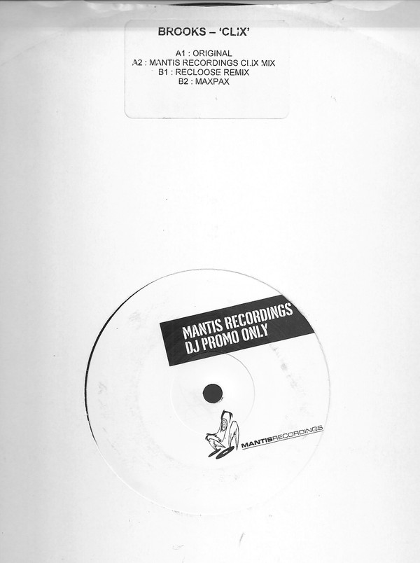 Brooks - Clix | Mantis Recordings (MANT 009)