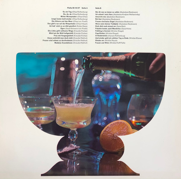 Peter Kreuder - Melodien-Cocktail | Ariola (80 419 XT) - 4