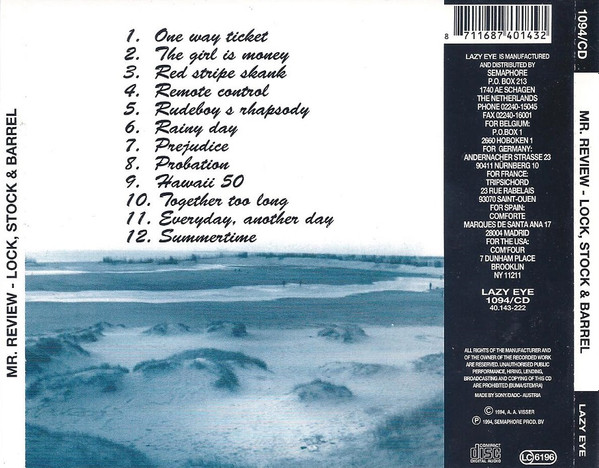 Mr. Review - Lock, Stock & Barrel | Lazy Eye (1094/CD) - 2 Mr. Review - Lock, Stock & Barrel | Lazy Eye (1094/CD) - 2