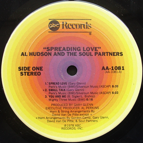 Al Hudson & The Partners - Spreading Love | ABC Records (AA-1081) - 3