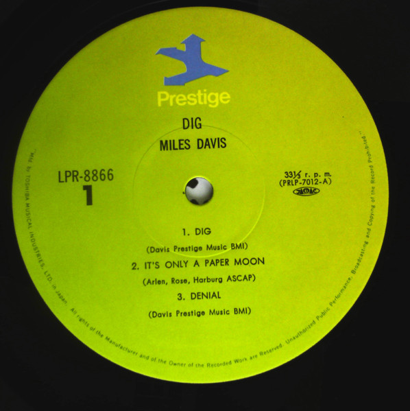 Miles Davis Featuring Sonny Rollins - Dig | Prestige (LPR-8866) - 4