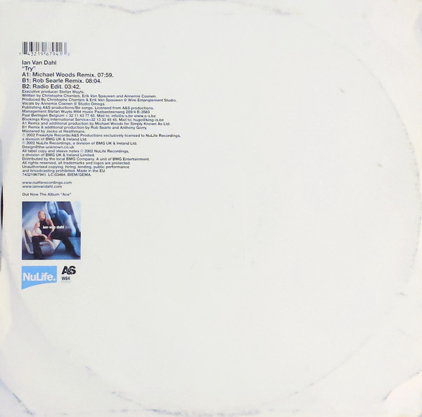 Ian Van Dahl - Try | NuLife (74321967941) - 2 Ian Van Dahl - Try | NuLife (74321967941) - 2