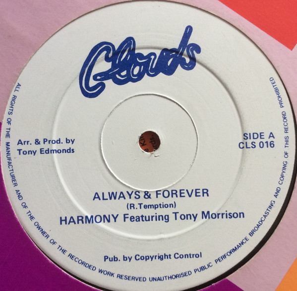 Harmony , Tony Morrison - Always & Forever | Clouds (CLS016)