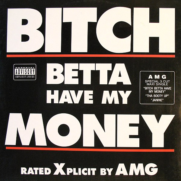 AMG - Bitch Betta Have My Money | ZYX Records (ZYX 6711-12)