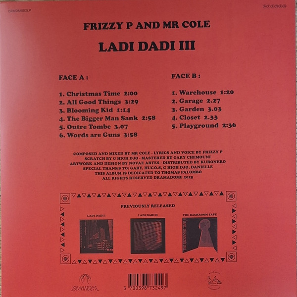Frizzy P And Mr Cole - Ladi Dadi III | Dramadôme (DRMDM002LP) - 2 Frizzy P And Mr Cole - Ladi Dadi III | Dramadôme (DRMDM002LP) - 2