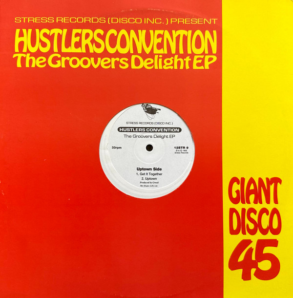 Hustlers Convention - The Groovers Delight EP | Stress Records (12STR 9) - main Hustlers Convention - The Groovers Delight EP | Stress Records (12STR 9) - main