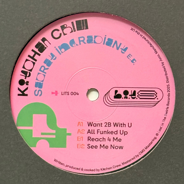 Kitchen Crew - Secret Ingredient EP | Lost In The Swirls (LITS 004) - 2 Kitchen Crew - Secret Ingredient EP | Lost In The Swirls (LITS 004) - 2