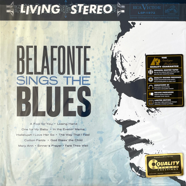 Harry Belafonte - Belafonte Sings The Blues | Analogue Productions (AAPF 1972)