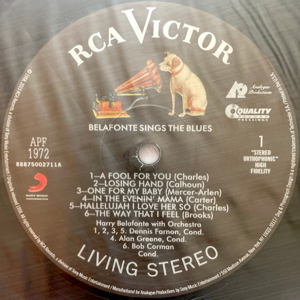 Harry Belafonte - Belafonte Sings The Blues | Analogue Productions (AAPF 1972) - 3 Harry Belafonte - Belafonte Sings The Blues | Analogue Productions (AAPF 1972) - 3
