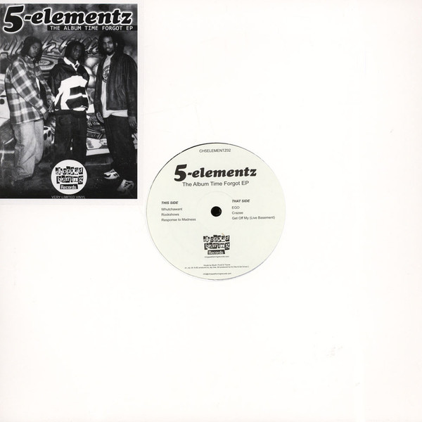 5-Elementz - The Album Time Forgot EP | Chopped Herring Records (CH5ELEMENTZ02)