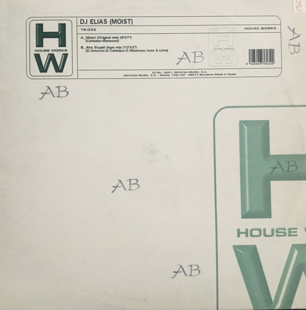 DJ Elias - Moist | House Works (HW 76-032)