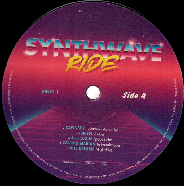 Various - Synthwave Ride | Wagram Music (3476586) - 3