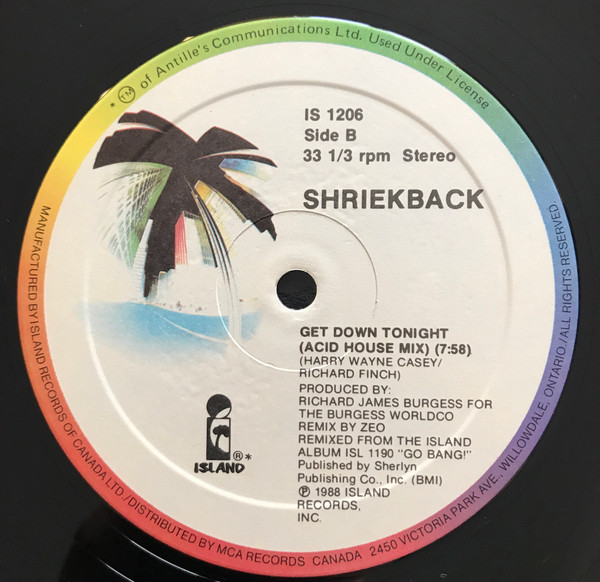 Shriekback - Get Down Tonight | Island Records (IS 1206) - 4 Shriekback - Get Down Tonight | Island Records (IS 1206) - 4