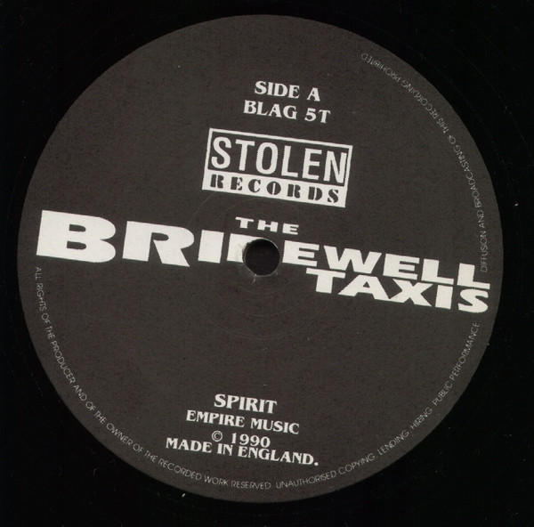 Bridewell Taxis - Spirit | Stolen Records (BLAG 5T) - 3 Bridewell Taxis - Spirit | Stolen Records (BLAG 5T) - 3