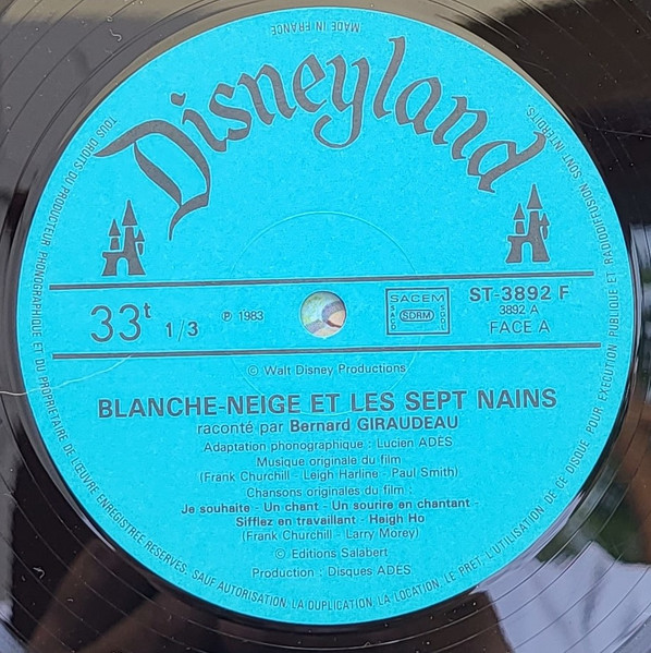 Blanche Neige Et Les 7 Nains