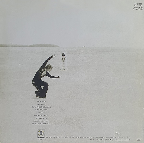 Joni Mitchell - Hejira | Asylum Records (K 53 053) - 2