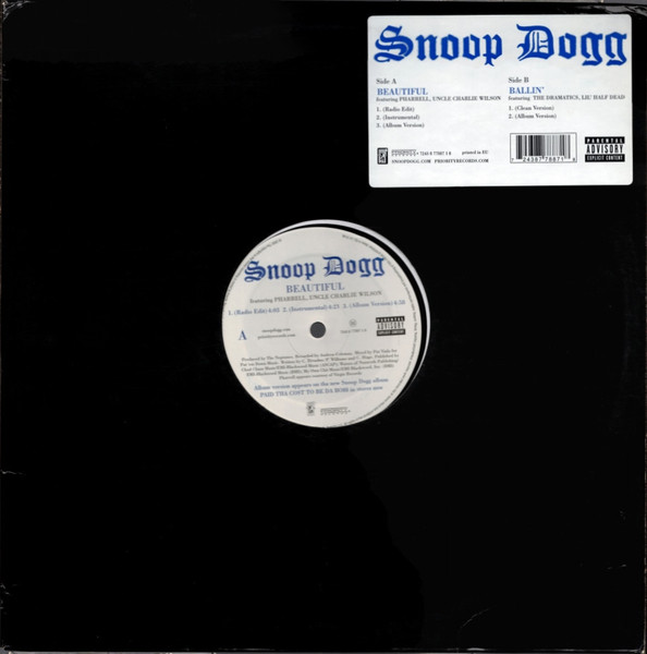 Snoop Dogg - Beautiful / Ballin' | Doggy Style Records (7243 8 77887 1 8)