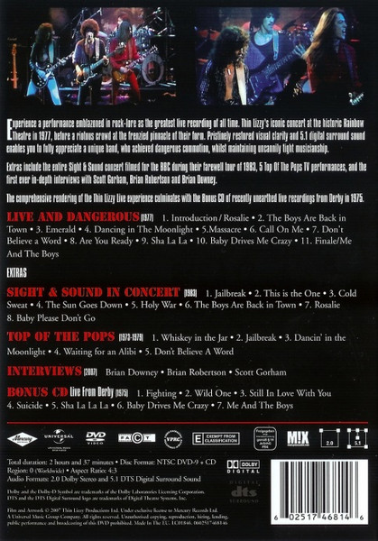 Thin Lizzy - Live And Dangerous | Mercury (0602517468146) - 2 Thin Lizzy - Live And Dangerous | Mercury (0602517468146) - 2