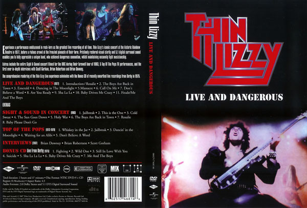 Thin Lizzy - Live And Dangerous | Mercury (0602517468146) - 3 Thin Lizzy - Live And Dangerous | Mercury (0602517468146) - 3