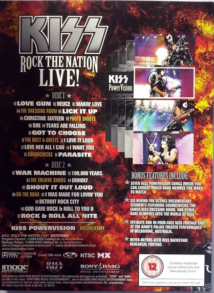Kiss - Rock The Nation Live! | Image Entertainment (82876768969) - 4