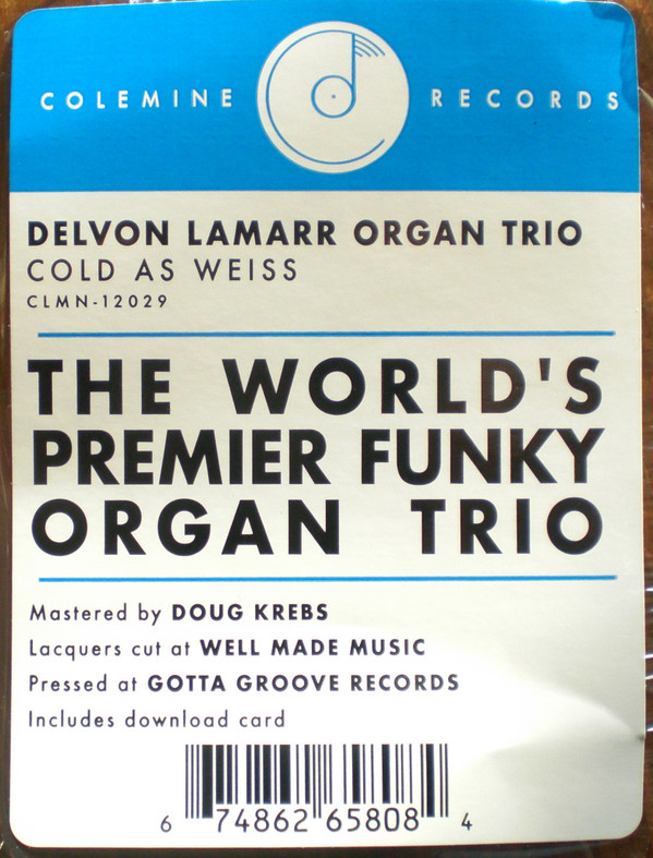 Delvon Lamarr Organ Trio - Cold As Weiss | Colemine Records (CLMN-12029) - 2 Delvon Lamarr Organ Trio - Cold As Weiss | Colemine Records (CLMN-12029) - 2