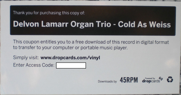 Delvon Lamarr Organ Trio - Cold As Weiss | Colemine Records (CLMN-12029) - 3 Delvon Lamarr Organ Trio - Cold As Weiss | Colemine Records (CLMN-12029) - 3