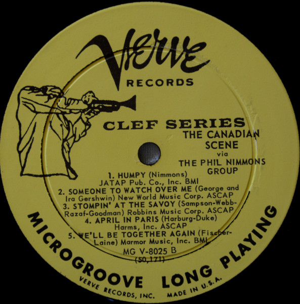 The Phil Nimmons Group - The Canadian Scene Via Phil Nimmons | Verve Records (MG V-8025) - 4 The Phil Nimmons Group - The Canadian Scene Via Phil Nimmons | Verve Records (MG V-8025) - 4
