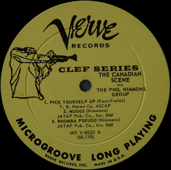 The Phil Nimmons Group - The Canadian Scene Via Phil Nimmons | Verve Records (MG V-8025) - 3 The Phil Nimmons Group - The Canadian Scene Via Phil Nimmons | Verve Records (MG V-8025) - 3