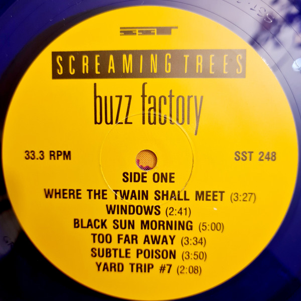 Screaming Trees - Buzz Factory | SST Records (SST 248) - 3 Screaming Trees - Buzz Factory | SST Records (SST 248) - 3