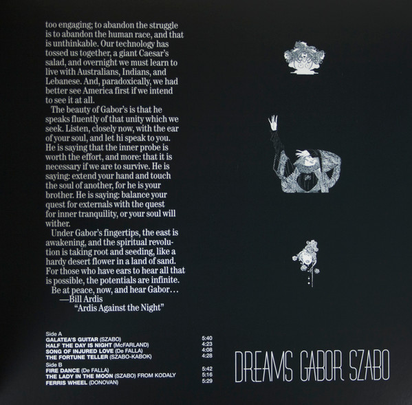Gabor Szabo - Dreams | Blue Moon (SKLP-1001) - 3